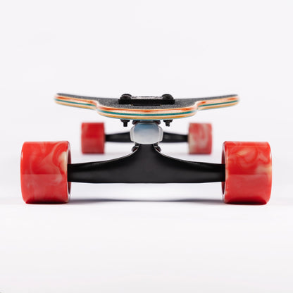 Sector 9 9erMini Fractal Blue Drop Through Longboard Complete