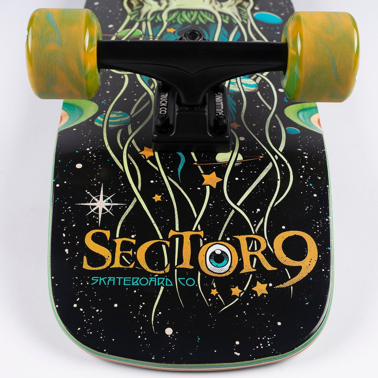 Sector 9 Chop Hop Charge Double Kick Cruiser Longboard Complete