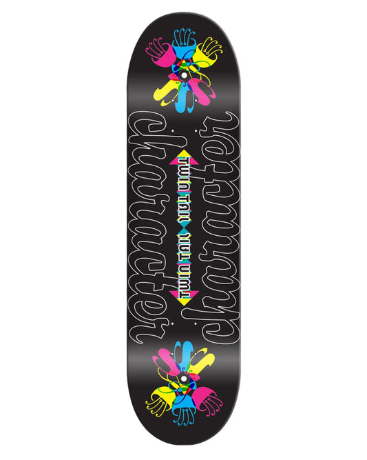 Character Twin Tail Script 8.25" x 31.8" Skateboard Deck