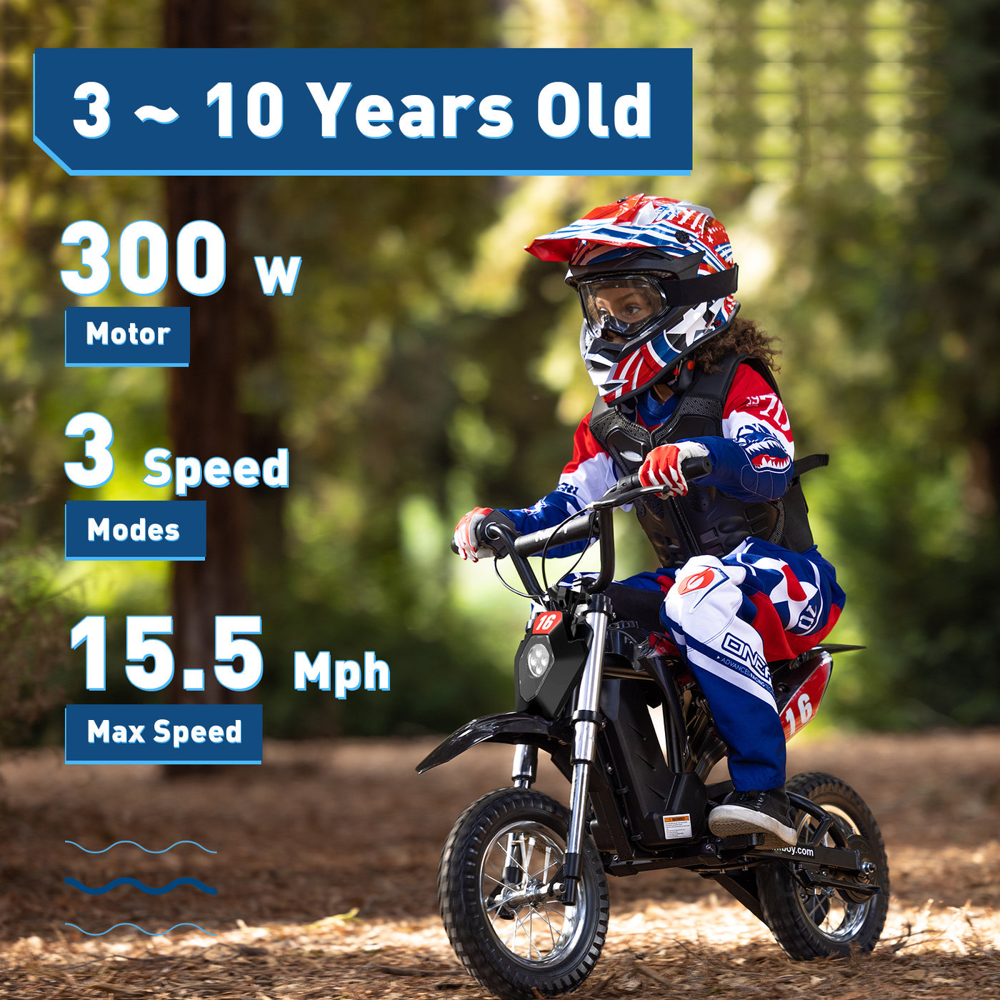 Hiboy DK1 Electric Dirt Bike for Kids 3-10
