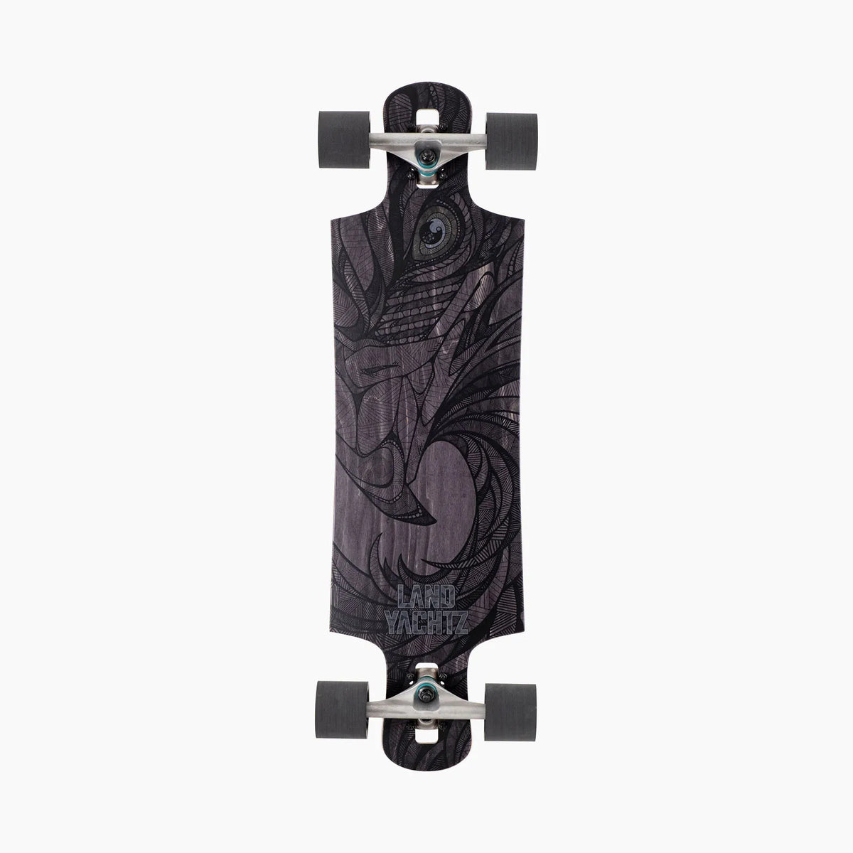 Landyachtz Drop Hammer Black Eagle Longboard Complete