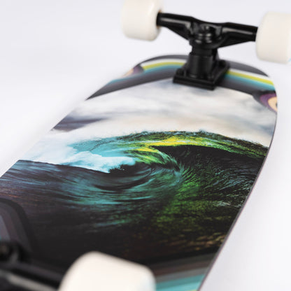 Sector 9 Fat Wave Fury Kicktail Cruiser Longboard Complete