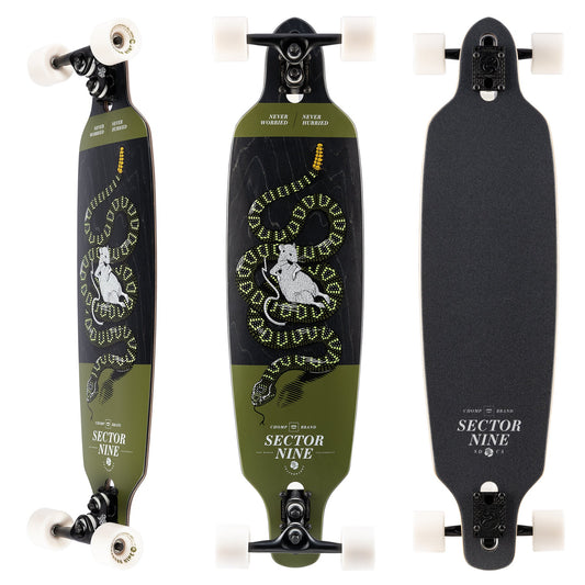 Sector 9 Fractal Rattler Longboard Complete