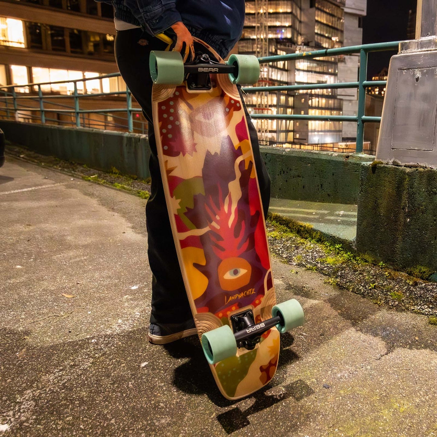 Landyachtz Freedive Reef Freeride Longboard Complete