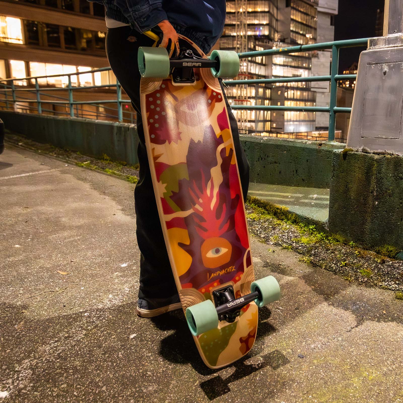 Landyachtz Freedive Reef Freeride Longboard Complete