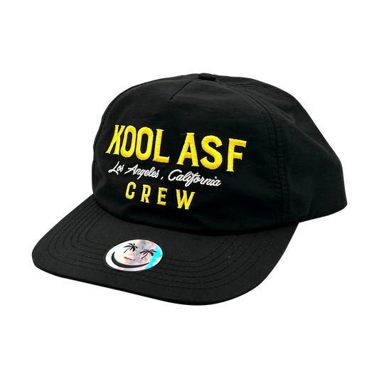 Kool As F KOOL ASF Black Yellow Crew Hat