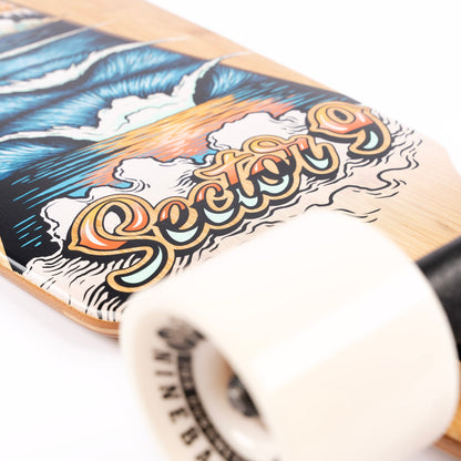 Sector 9 Lookout Take Off Drop Through Longboard Complete