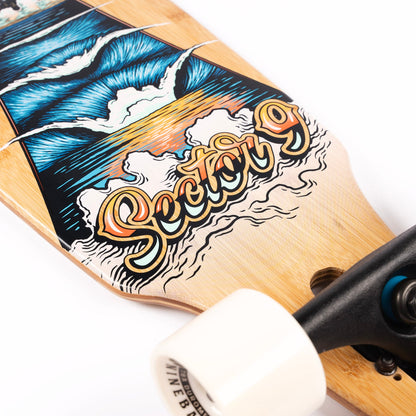Sector 9 Lookout Take Off Drop Through Longboard Complete