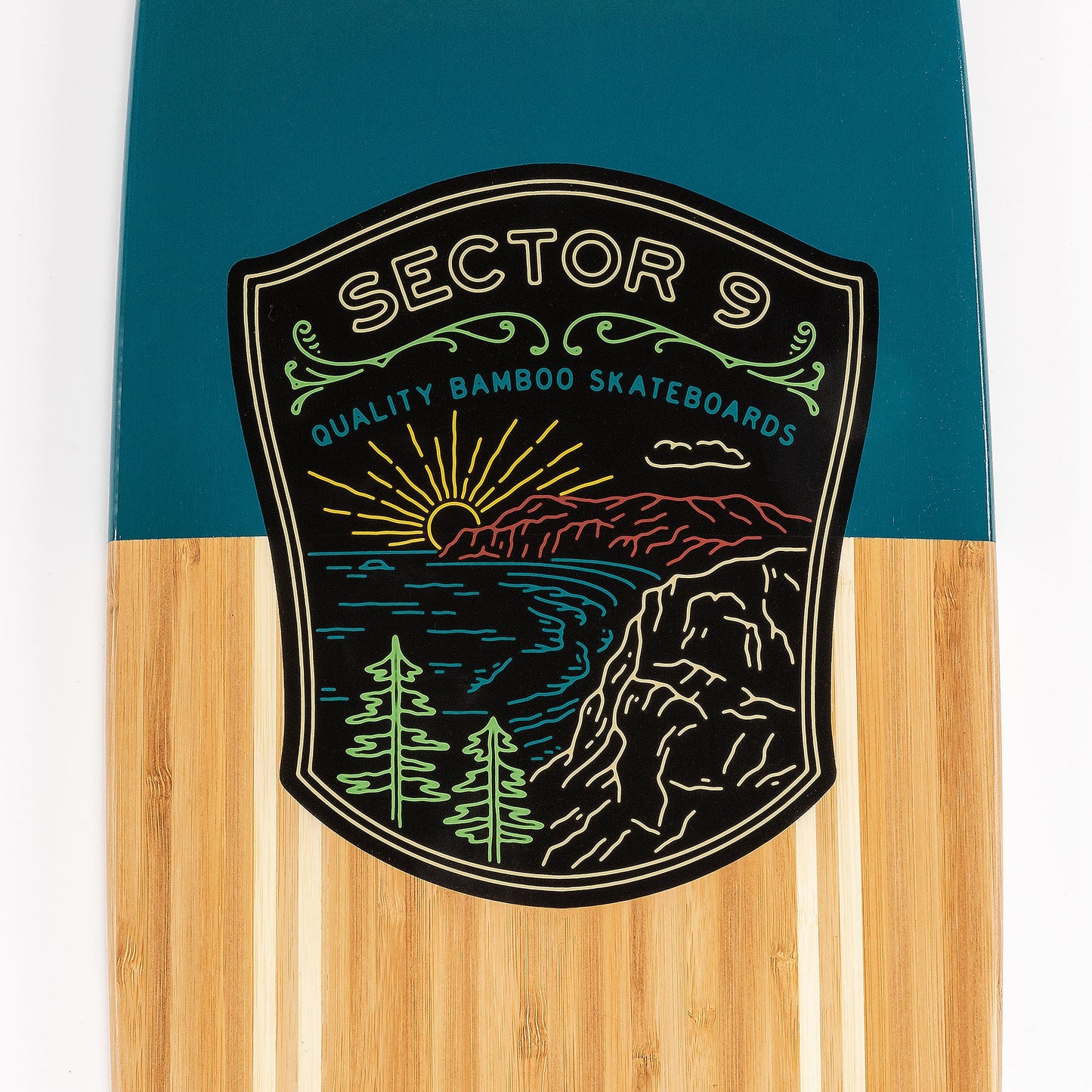 Sector 9 Mini Lookout Wreckage Drop Through Longboard Complete