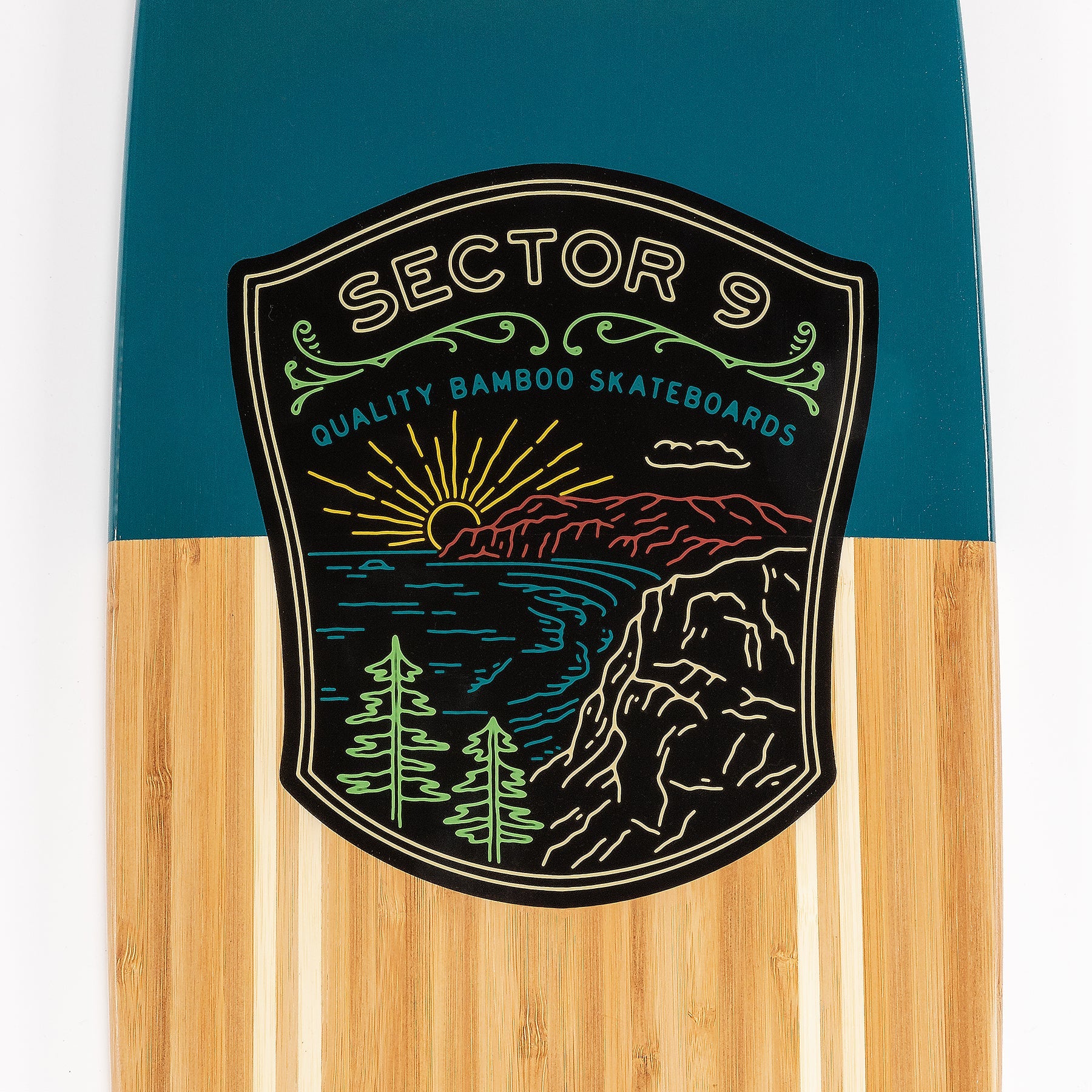 Sector 9 Mini Lookout Wreckage Drop Through Longboard Complete
