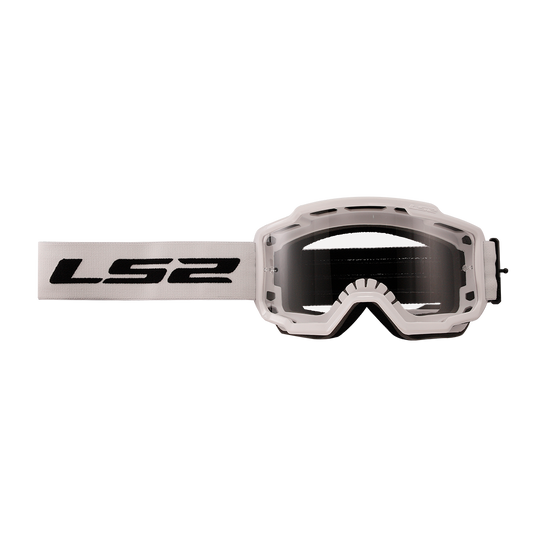 LS2 Charger MX Motocross Goggle White