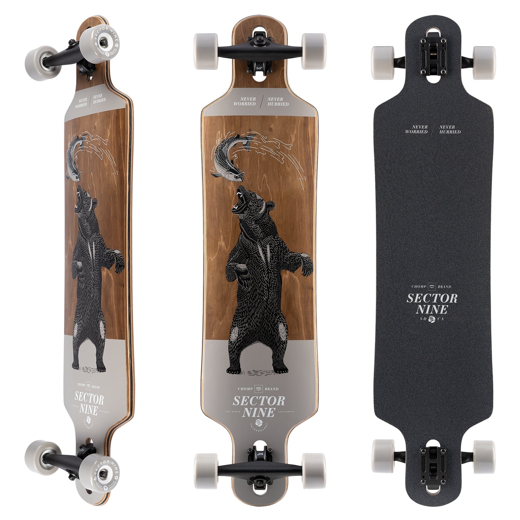 Sector 9 Meridian Grizzly Longboard Complete