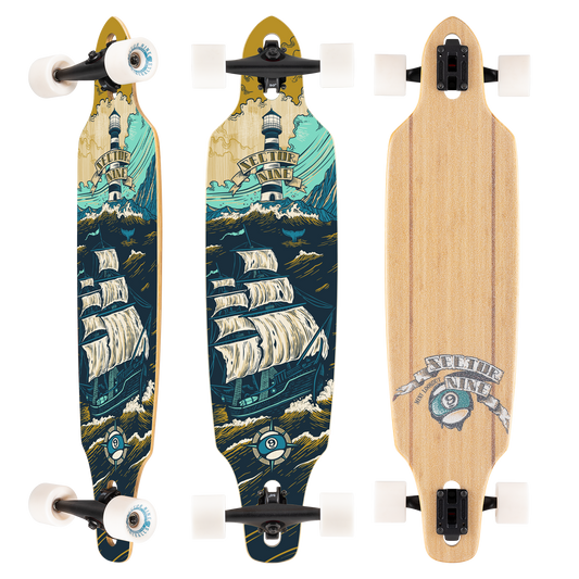 Sector 9 Mini Lookout Voyage Longboard Complete