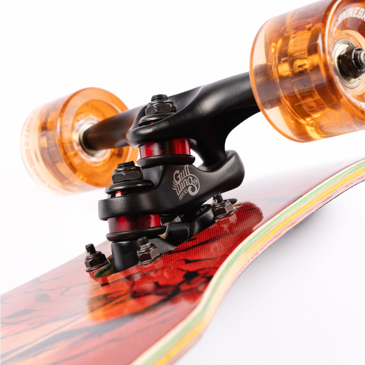 Sector 9 Rasta Mini Striker Drop Thru Longboard Complete