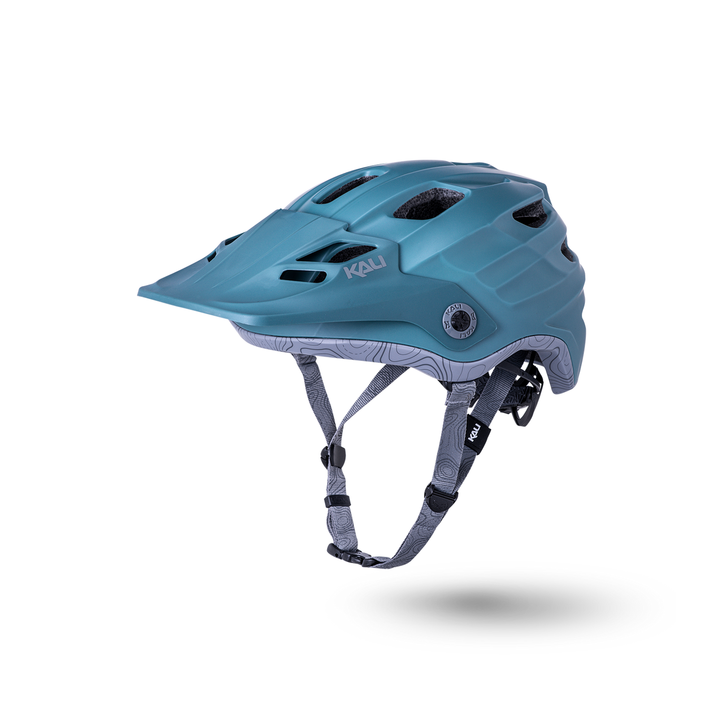 Kali Protectives Maya 3.0 MTB Mountain Bike Helmet Solid Matte Moss Silver