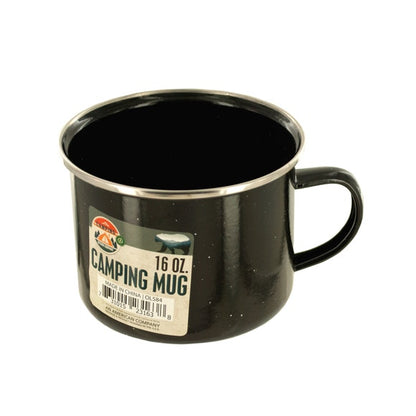 16 oz Enamel Camping Mug