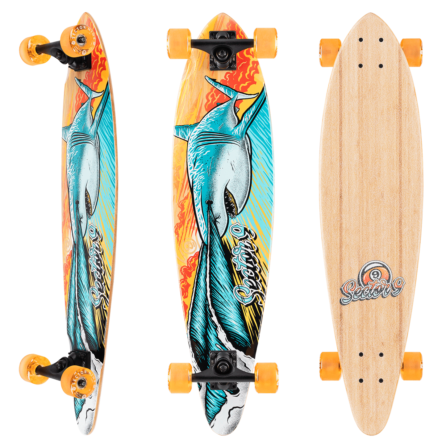 Sector 9 Swift Hunter Pintail Longboard Complete