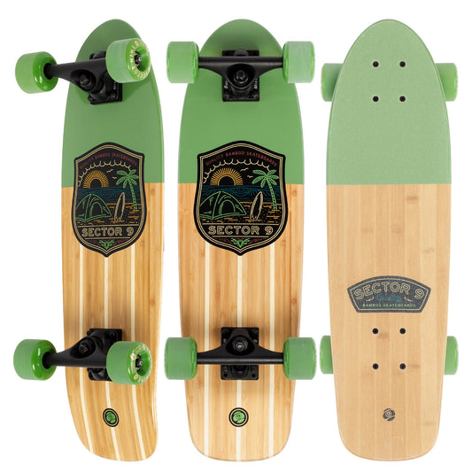 Sector 9 Bambino Bivy Kicktail Cruiser Longboard Complete