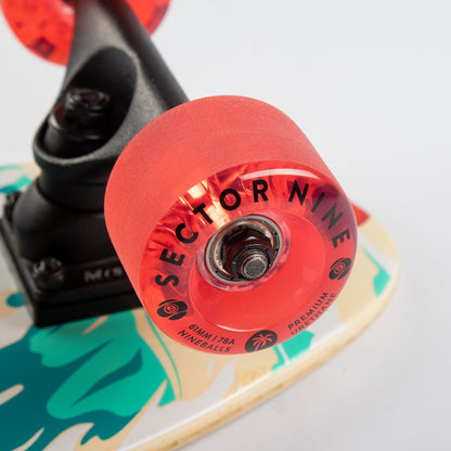 Sector 9 Bambino Shorebreak Kicktail Cruiser Longboard Complete