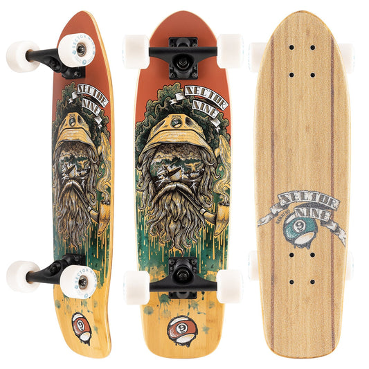 Sector 9 Bambino Skipper&nbsp;Kicktail Cruiser Longboard Complete
