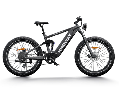 Himiway D7 Upgraded Full Suspension Fat Tire Electric Mountain Bike