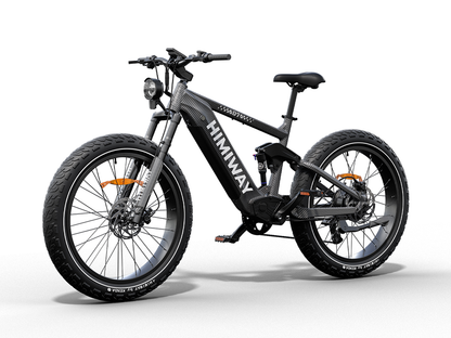 Himiway D7 Upgraded Full Suspension Fat Tire Electric Mountain Bike