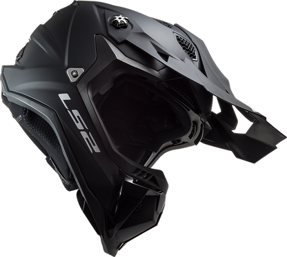 LS2 Subverter Evo Full Face MX Motorcycle Helmet Matte Black