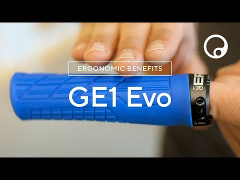 Ergon GE1 Evo Factory Slim Lock-On Mountain Bike Flat Bar Grips