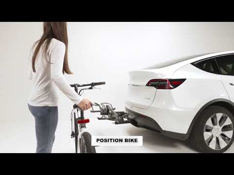 Hollywood Racks Sport Rider SE for Electric Bikes 2 Bike Black install