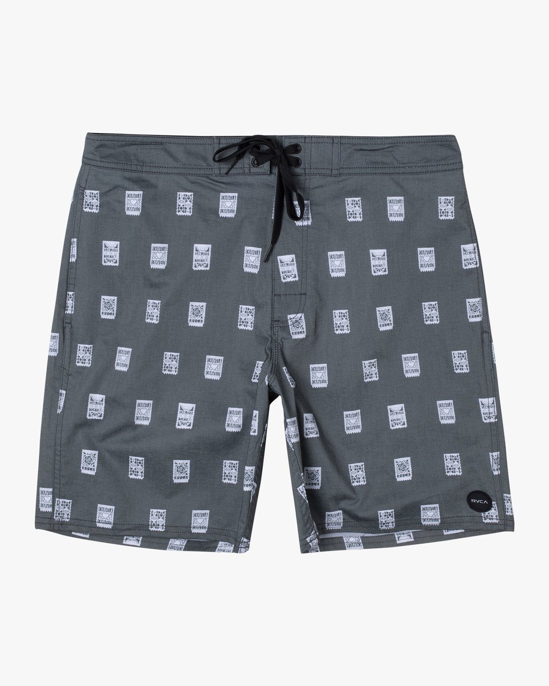 RVCA Men's Hot Fudge 18" Swimsuit Trunk Black