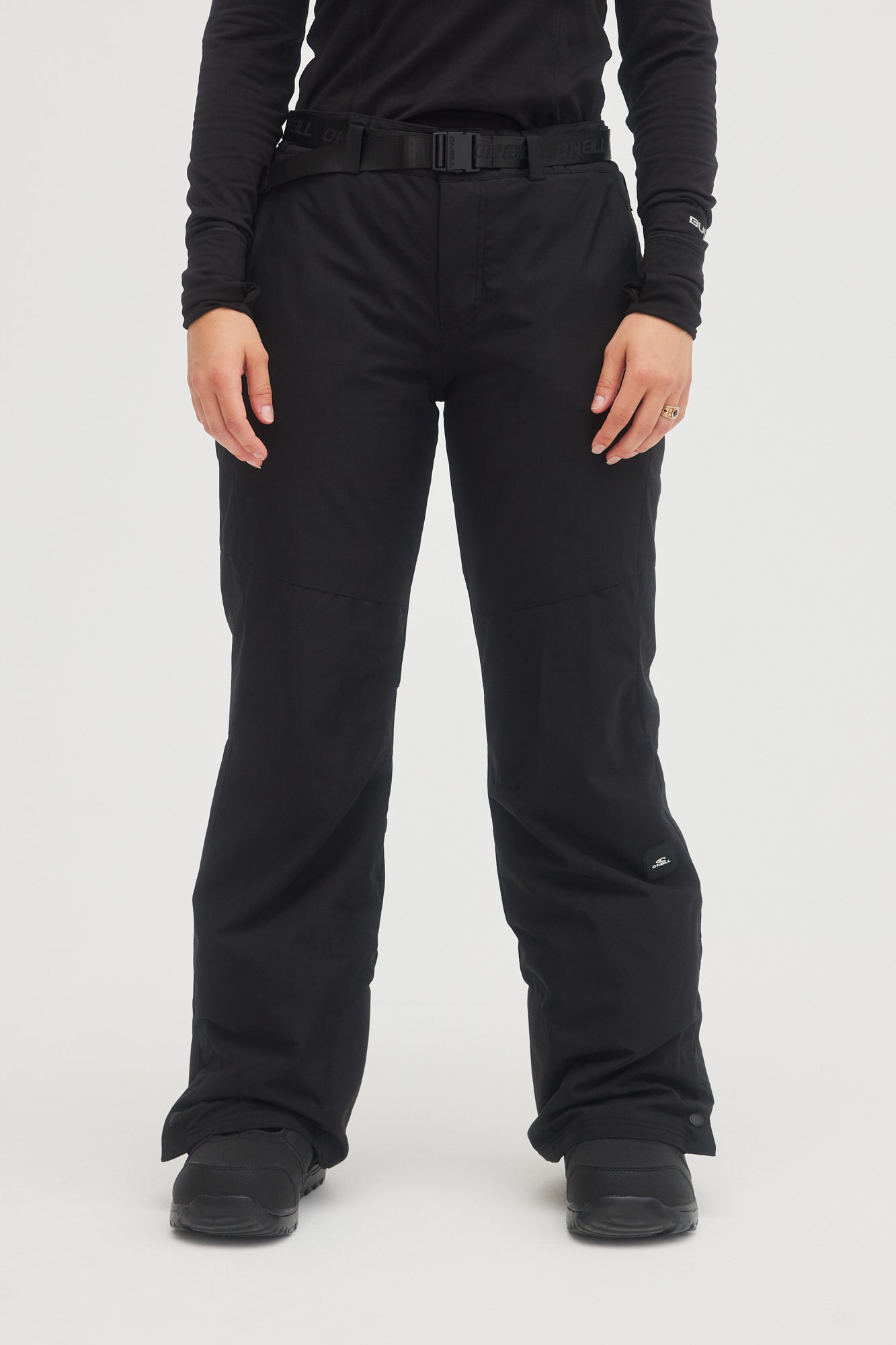 Oneill womens ladies star slim 10K waterproof ski snowboard pant blackout main 