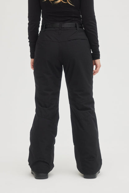Oneill womens ladies star slim 10K waterproof ski snowboard pant blackout back