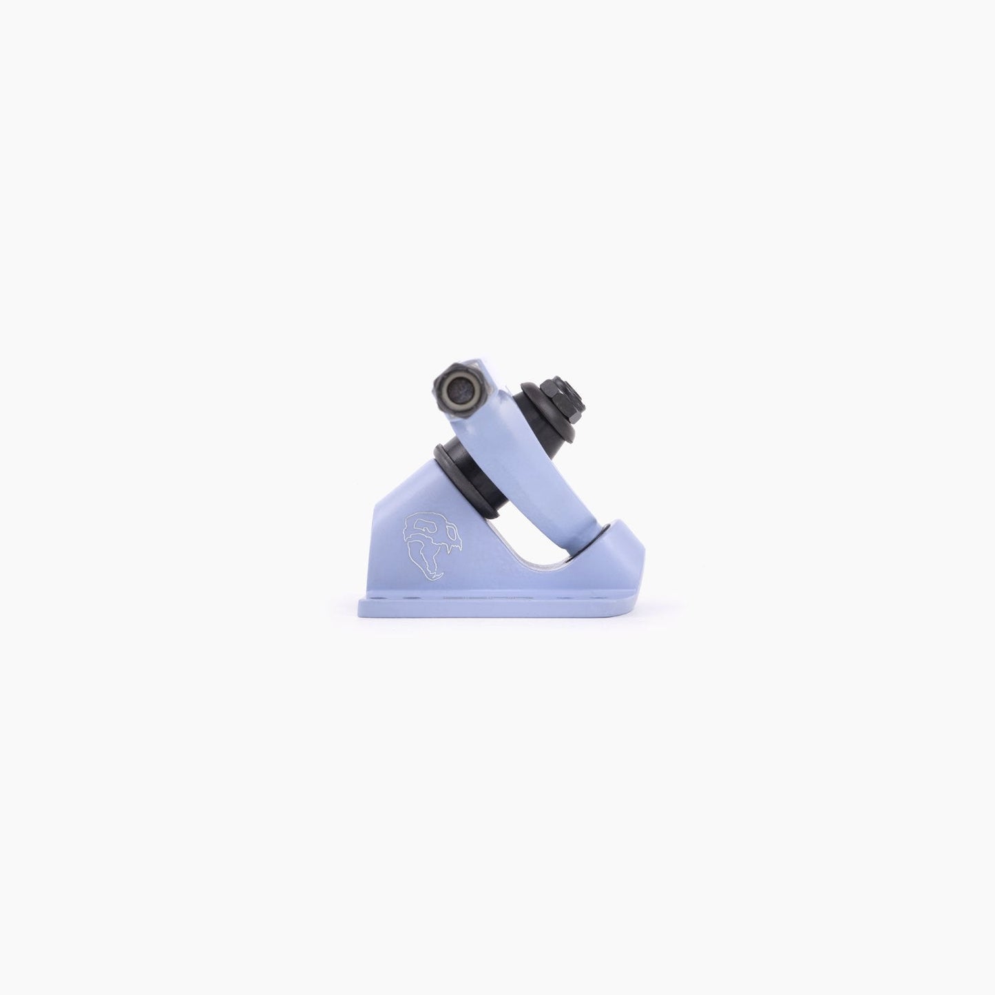 Bear Trucks 180 mm 50 degree Reverse Kingpin Downhill Longboard Trucks Powder Blue Side Axle View
