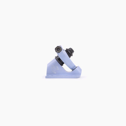 Bear Trucks 180 mm 50 degree Reverse Kingpin Downhill Longboard Trucks Powder Blue Side Axle View