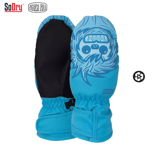 POW Gloves Glove Critter Mitt Mitts Canal Blue