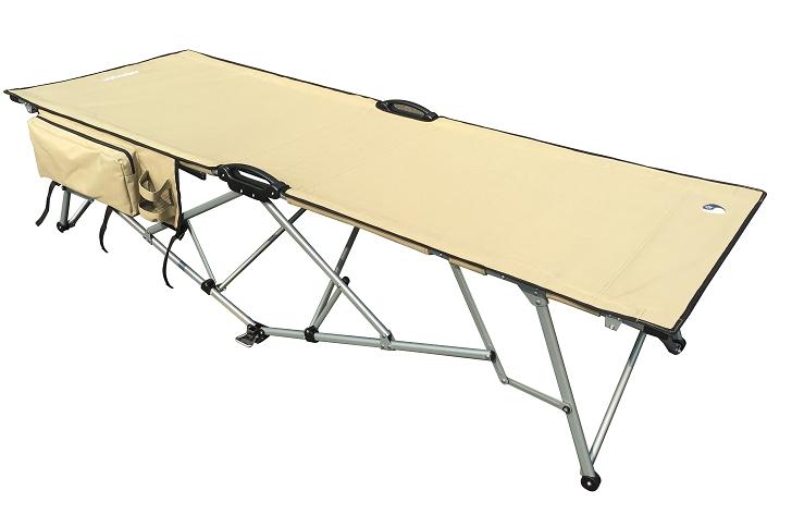 Turbocot Premium Deluxe Folding Hammock Style Cot, Coyote Tan