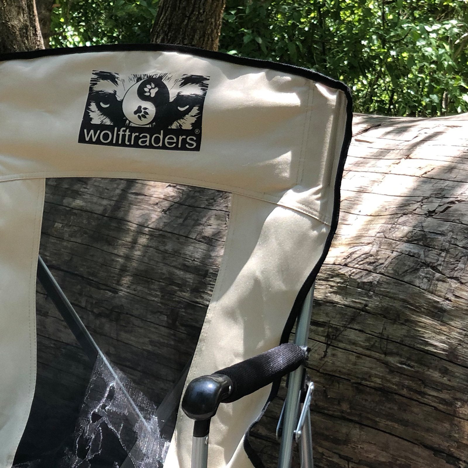 Mesh High Back Wolftrader Chil'Back Camping Chair