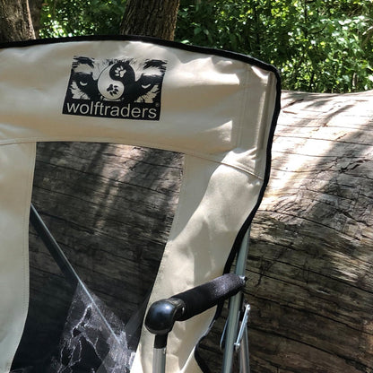 Mesh High Back Wolftrader Chil'Back Camping Chair