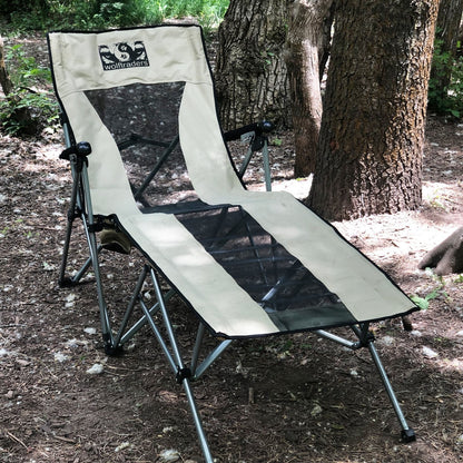 LayZWolf Hi-Bak Reclining Lounger Camp Chair