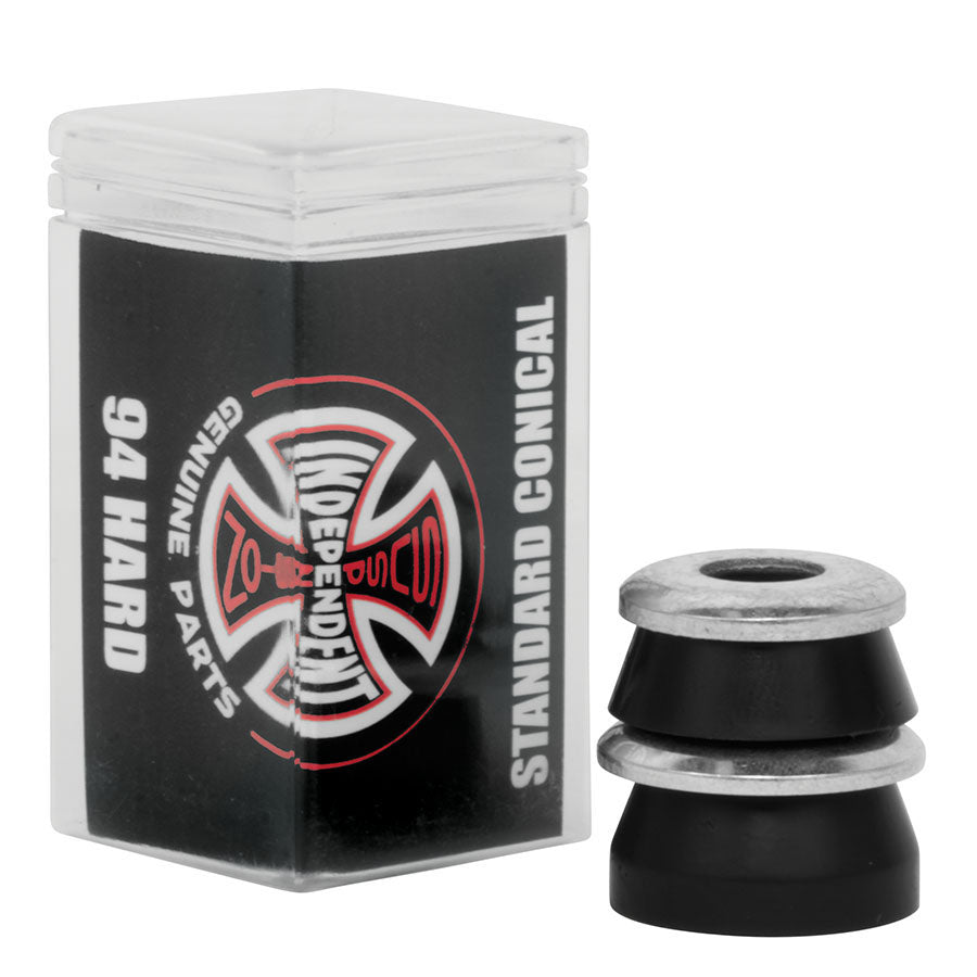 Independent Genuine Parts Standard Conical Skateboard Truck Cushions Bushings 94a Hard Black