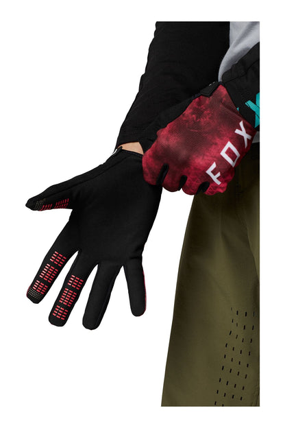 Fox Racing Men's Ranger MTB Mountain Bike Bicycle Glove Pink Bottom Palm