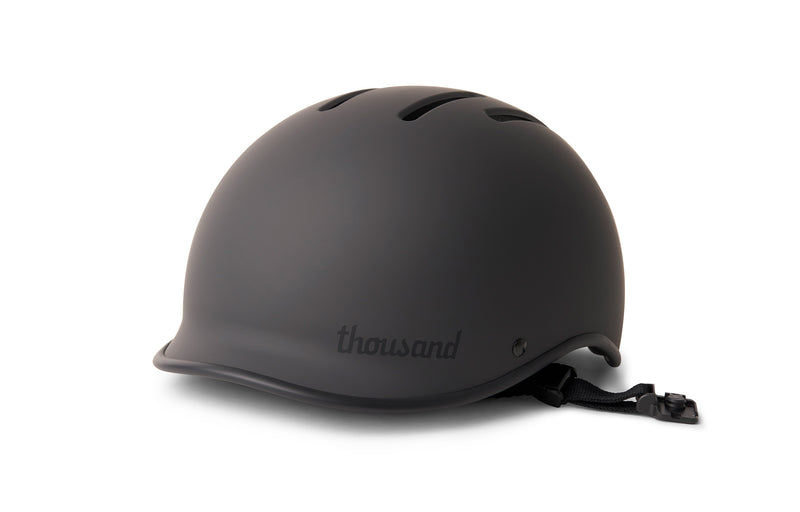 Thousand Helmets Heritage 2.0 Bike Skate Helmet Stealth Black