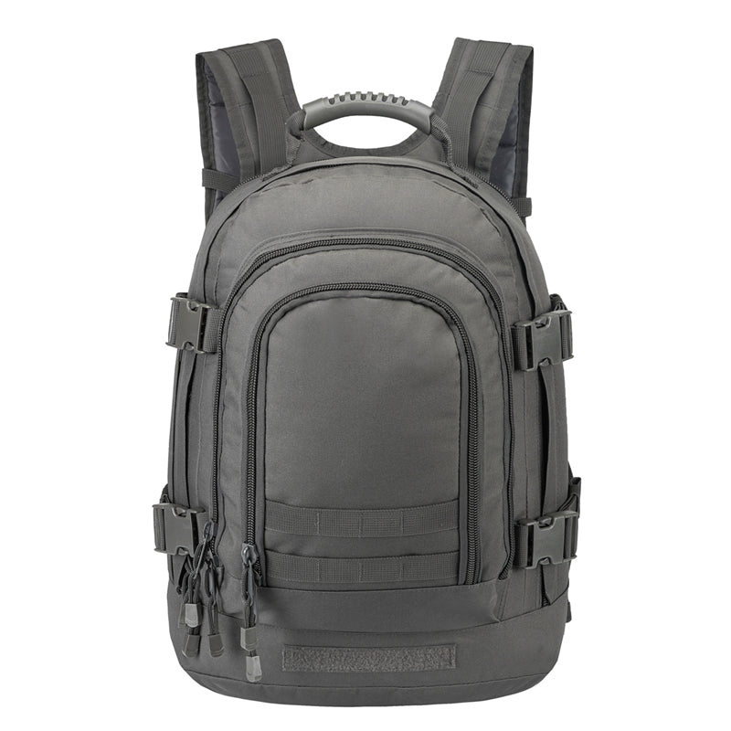 Wolftraders wolfTactix II 39 Liters to 64 Liters Expanding Bug Out Style Tactical Backpack Gray
