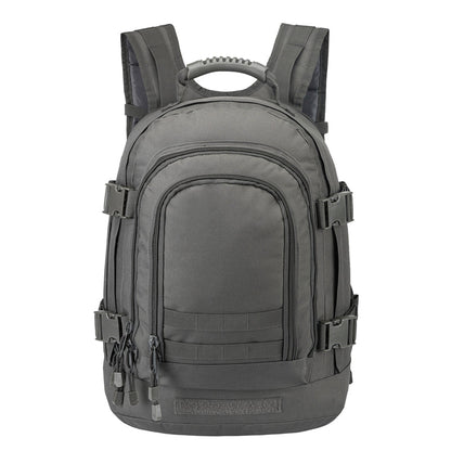 Wolftraders wolfTactix II 39 Liters to 64 Liters Expanding Bug Out Style Tactical Backpack Gray