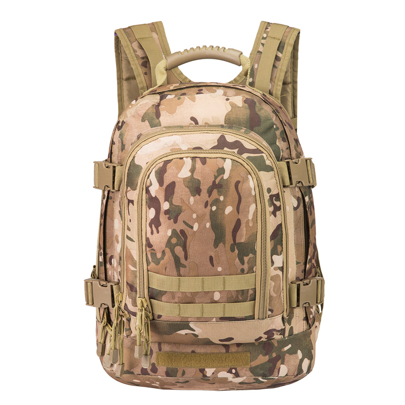 Wolftraders wolfTactix II 39 Liters to 64 Liters Expanding Bug Out Style Tactical Backpack Multicamouflage