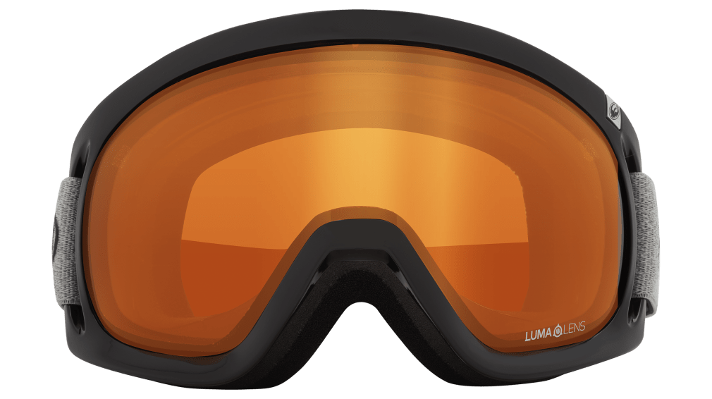 Dragon Alliance D3 OTG Over the Glasses Ski Snowboard Goggles Echo Photochromic Amber Face Front