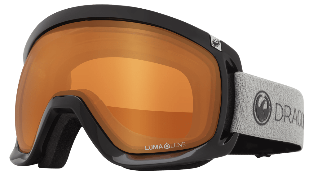 Dragon Alliance D3 OTG Over the Glasses Ski Snowboard Goggles Echo Photochromic Amber Profile