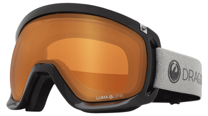 Dragon Alliance D3 OTG Over the Glasses Ski Snowboard Goggles Echo Photochromic Amber Profile