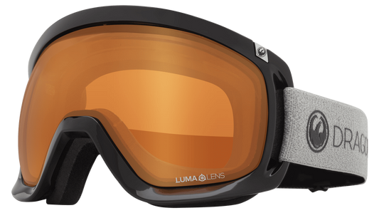 Dragon Alliance D3 OTG Over the Glasses Ski Snowboard Goggles Echo Photochromic Amber Profile