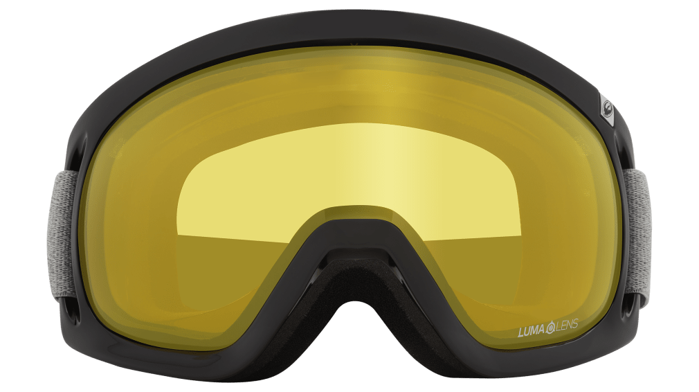 Dragon Alliance D3 OTG Over the Glasses Ski Snowboard Goggles Echo Photochromic Yellow Face Front